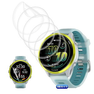 Garmin Forerunner 970 / 570 47mm �t�B���� TPU�� �����ߗ� �K�[�~�� Forerunner 970 47mm �ی�t�B���� �ϏՌ� ��U�h�~ Garmin Forerunner 970 �K���X�t�B���� �S�ʕی� 3D Touch�����x�^�b�` �C�A�[�� �����z�� �\