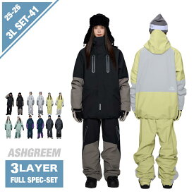 25-26 スノーボード ウェア 上下セット 3レイヤ フルシーム レイヤード ジャケット AG-41SET 耐水圧30000mm スノーウェア スノボウェア スキーウェア スノボーウェア 上下2点セット セットアップ パンツ メンズ レディース 新作