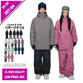 25-26 スノーボード ウェア 上下セット パイピングジャケット ＆ バギーパンツ AG-64SET スノーウェア スノボウェア スキーウェア スノボーウェア 上下2点セット セットアップ メンズ レディース 新作