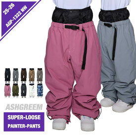 25-26 スノーボード ウェア スーパービッグ パンツ 単品 AGP-1322NW スノーウェア スノボウェア スキーウェア スノボーウェア 下 スノーパンツ メンズ レディース 新作