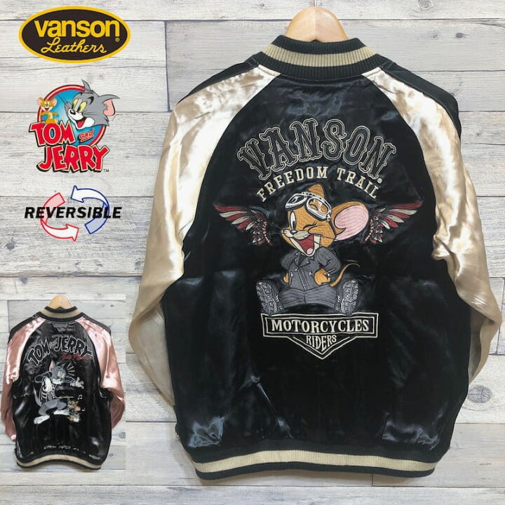 楽天市場】【送料無料】メンズ バンソン VANSON トムとジェリー 