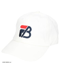 【送料無料】即納 FILA×BE:FIRST CAP コラボ フィラ MANATO 着用モデル 帽子 キャップ ロゴ 刺繍 公式 グッズ メンズ レディース ユニセックス 白 ホワイト