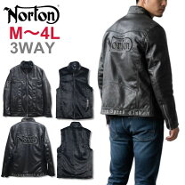 楽天市場】Norton（種類（コート・ジャケット）ライダースジャケット 