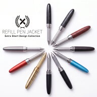 【ポイント10倍】Deff ディーフ【Deff公式】REFILL PEN JACKET Extra Short D1 4C規格 替芯対応 ボールペ…