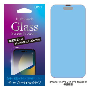 iPhone14 / 14 Pro / 14 Plus / 14 Pro Max KXtB nCO[hGLASS 0.33mm ʃ^b`x ڂɗD u[CgJbg