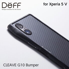 【楽天スーパーセール30％OFF】Xperia 5 V 用 G10（ジーテン）バンパー サイドセンス対応 CLEAVE G10 Bumper CHRONO for Xperia 5 V