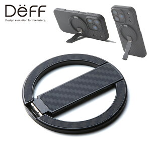 Deff �f�B�[�t �X�g���b�v �X�^���h �t�b�N MagSafe�Ή� PixelSnap�Ή� ���� �ȒP��t ���^ �A���~�� �܂肽���ݎ� �y�� ��v �A���~�h�@�� Magsunap �}�O�X�i�b�v