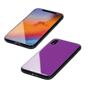 iPhone XR HYBRID�P�[�X Etanze�i�G�^���[�j�\���b�h�K���X�^�C�v for iPhone XR Apple / docomo/ au / Softbank�y���������z �V���i
