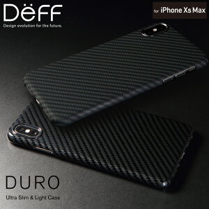 �y�|�C���g10�{�zDeff �f�B�[�t iPhone XS MAX �p Kevlar 100%�A���~�h�@�ہi�A���~�h�t�@�C�o�[�j�����Čy�� ���y�� ����� ���ϋv�� Deff DURO�y���������z