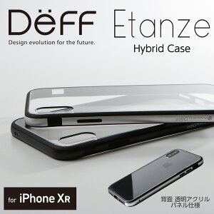 iPhone XR HYBRID�P�[�X Etanze�i�G�^���[�j�����A�N�����^�C�v for iPhone XR Apple / docomo/ au / Softbank�y���������z �V���i