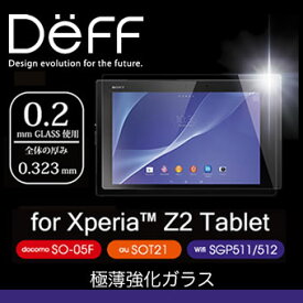 High Grade Glass Screen Protector for Xperia Z2 Tablet SO-05F、SOT21、SGP511/512用