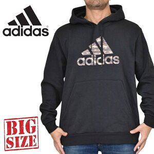 �傫���T�C�Y �����Y adidas �A�f�B�_�X �X�E�G�b�g �v���I�[�o�[ �p�[�J�[ �t�[�f�B�[ BOS LEO HOODY 6XO XXL