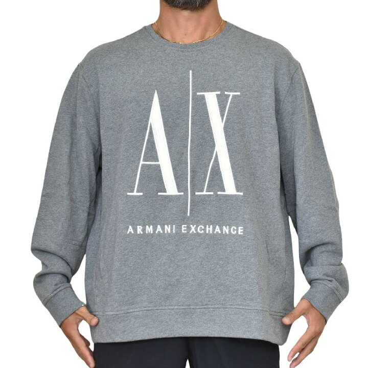 楽天市場】アルマーニエクスチェンジ A/X ARMANI EXCHANGE クルー 
