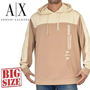 傫TCY Y A}[jGNX`FW A/X ARMANI EXCHANGE XEFbg p[J[ t[fB[ vI[o[  XXL