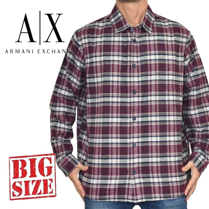 楽天市場】大きいサイズ メンズ アルマーニエクスチェンジ A/X ARMANI 