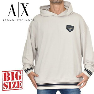 傫TCY Y A}[jGNX`FW A/X ARMANI EXCHANGE XEFbg p[J[ t[fB[ vI[o[ XXL