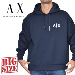 傫TCY Y A}[jGNX`FW A/X ARMANI EXCHANGE p[J[ t[fB[ vI[o[ XXL