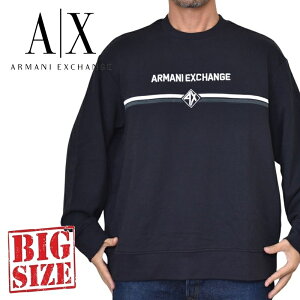 傫TCY Y A}[jGNX`FW A/X ARMANI EXCHANGE |CghJ N[lbN vI[o[ XXL