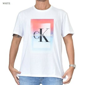 CK カルバンクラインジーンズ Calvin Klein Jeans クルーネック 半袖Tシャツ 白 ホワイト 黒 ブラック ライトブルー XL XXL 大きいサイズ メンズ