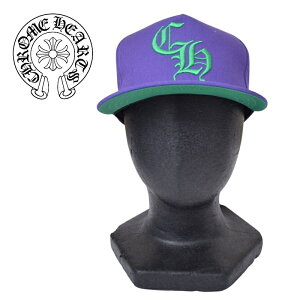 CHROME HEARTS �N�����n�[�c �x�[�X�{�[���L���b�v �X�q �h�J�@CH Hat Baseball Cap �� �p�[�v��