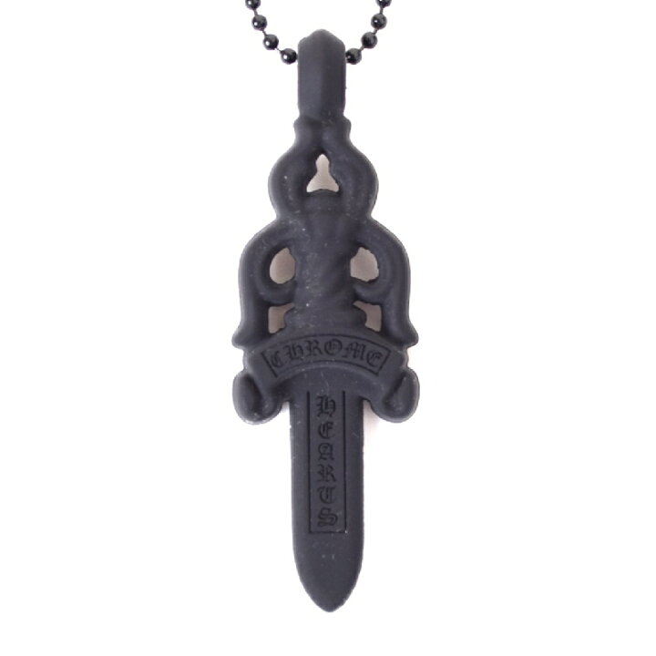 楽天市場】CHROME HEARTS クロムハーツ ラバーCHダガー ネックレス  