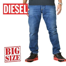 DIESEL ディーゼル デニムパンツ ジーンズ TAPERED テーパード D-BAZER 083AZ STRETCH 38インチ 大きいサイズ メンズ