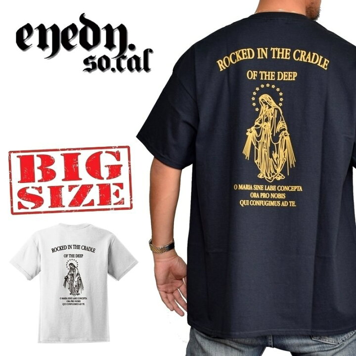 楽天市場】EYEDY アイディー 半袖Tシャツ MEDAILLE MARIA 1 マリア 黒 