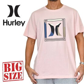 Hurley ハーレー 半袖 Tシャツ ロゴ プリント ピンク USAモデル XL 大きいサイズ メンズ