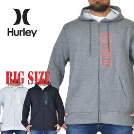 Hurley ハーレー フルジップ フーディー スウェット パーカー USAモデル XL XXL 大きいサイズ メンズ あす楽