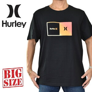 �傫���T�C�Y �����Y Hurley �n�[���[ ���� T�V���c �v�����g �� �u���b�N USA���f�� XXL [M�� 1/1]