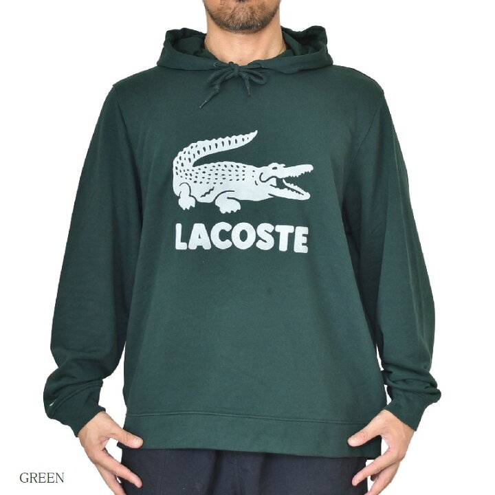 楽天市場】LACOSTE ラコステ パーカー スウェット プルオーバー 