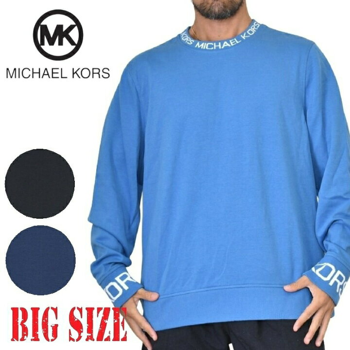 楽天市場】MK MICHAEL KORS マイケルコース 長袖 クルーネック  