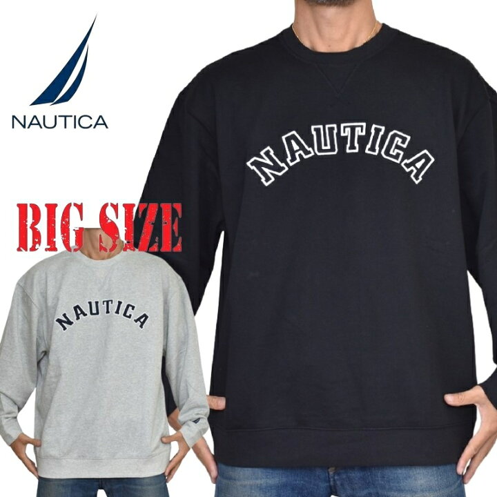 楽天市場】大きいサイズ メンズ NAUTICA ノーティカ ノーチカ クルー 