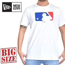 NEW ERA ニューエラ 半袖 Tシャツ クルーネック MLB メジャーリーグ 白 ホワイト XL XXL XXXL XXXXL 大きいサイズ メンズ