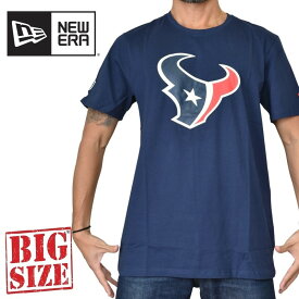 NEW ERA ニューエラ 半袖 Tシャツ クルーネック NFL Houston Texans ヒューストン テキサンズ ネイビー XL XXL XXXL XXXXL 大きいサイズ メンズ
