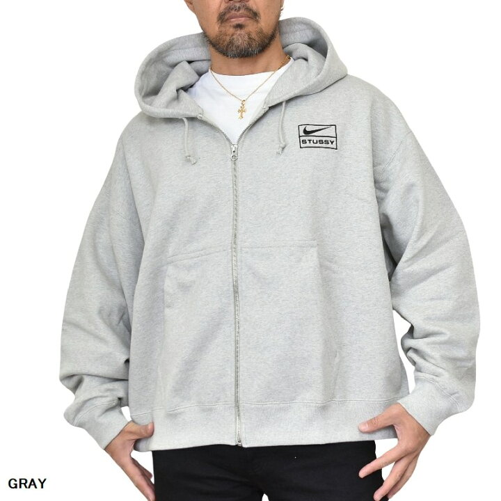 stussy nike パーカー 