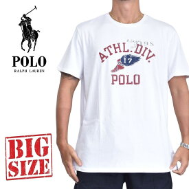 ポロ ラルフローレン POLO Ralph Lauren ワンポイント クルーネック 半袖Tシャツ XL XXL 大きいサイズ メンズ