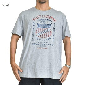 ポロ ラルフローレン POLO Ralph Lauren ワンポイント クルーネック 半袖Tシャツ XL XXL 大きいサイズ メンズ