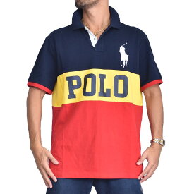 ポロラルフローレン POLO RALPH LAUREN ビッグポニー ロゴ 鹿の子 半袖ポロシャツ classic fit L XL XXL 大きいサイズ メンズ あす楽