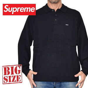 �傫���T�C�Y �����Y Supreme �V���v���[�� Small Box Polo Sweater �X���[���{�b�N�X �|���Z�[�^�[ �j�b�g XL