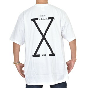 �傫���T�C�Y �����Y Supreme �V���v���[�� Malcom X Tee ���� T�V���c XXL