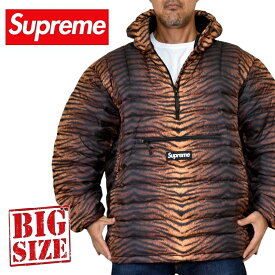 大きいサイズ メンズ Supreme シュプリーム Micro Down Half Zip Hooded Pullover マイクロ ダウン ハーフ ジップ フード プルオーバー XXL