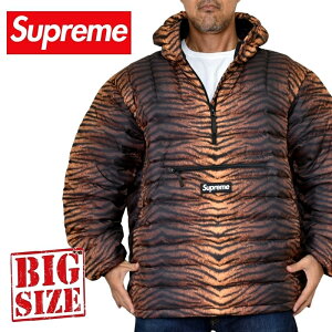 �傫���T�C�Y �����Y Supreme �V���v���[�� Micro Down Half Zip Hooded Pullover �}�C�N�� �_�E�� �n�[�t �W�b�v �t�[�h �v���I�[�o�[ XXL