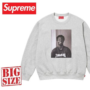 �傫���T�C�Y �����Y Supreme �V���v���[�� Thrasher Harold Crewneck �X���b�V���[�R���{ �N���[�l�b�N �X�E�F�b�g�V���c �w�r�[�E�G�C�g ���N�� XL