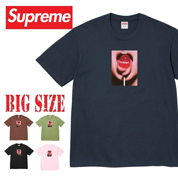 楽天市場】大きいサイズ メンズ Supreme シュプリーム Lollipop Tee