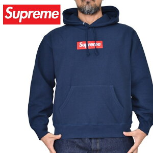 Supreme �V���v���[�� Box Logo Hooded Sweatshirt �{�b�N�X���S�X�E�F�b�g�p�[�J�[ S M