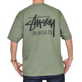 大きいサイズメンズ STUSSY ステューシー半袖 Tシャツ LA限定 ロサンゼルス Los Angeles XL
