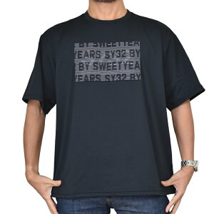 �傫���T�C�Y �����Y SY32 by SWEET YEARS �X�E�B�[�g�C���[�Y �W���K�[�h�G���{�X���S ���� T�V���c JACQUARD EMBOSS LOGO TEE XXXL XXXXL