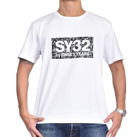 SY32 by SWEET YEARS スウィートイヤーズ カラーボックス ロゴ 半袖 Tシャツ BOX LOGO XXL XXXL XXXXL 大きいサイズ メンズ