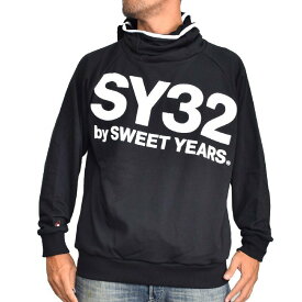 SY32 by SWEET YEARS マスクフーディー スウェット プルオーバー パーカー XXL XXXL XXXXL 大きいサイズ メンズ あす楽